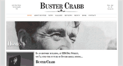 Desktop Screenshot of bustercrabb.co.nz